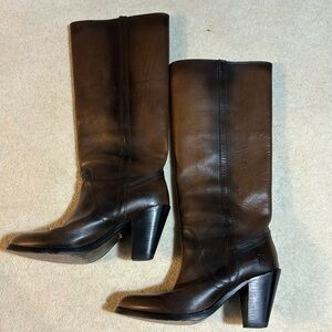 Frye Mustang High Heel Boots